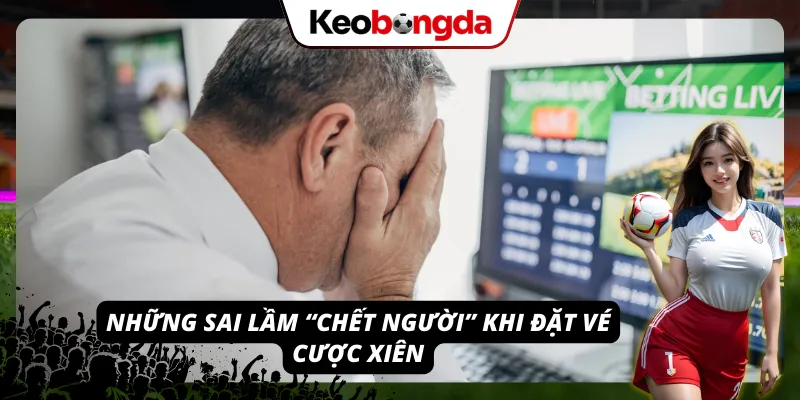 Những sai lầm nguy hiểm khi người chơi đặt kèo cược xiên