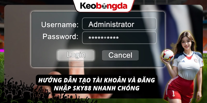 Sky88 - Kèo Bóng Chất Lượng, Trò Chơi Giải Trí Cực Hấp Dẫn Cách tạo tài khoản và vào Sky88 nhanh chóng, không mất nhiều thời gian